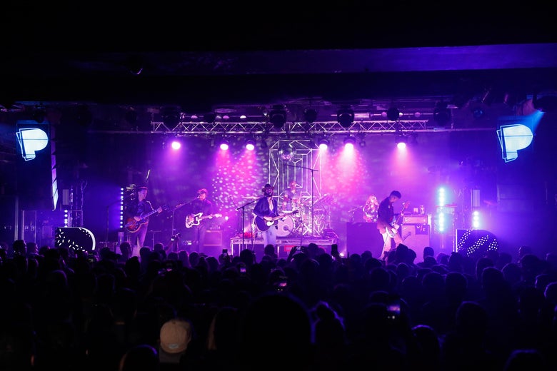 Lord Huron performs a Pandora show.